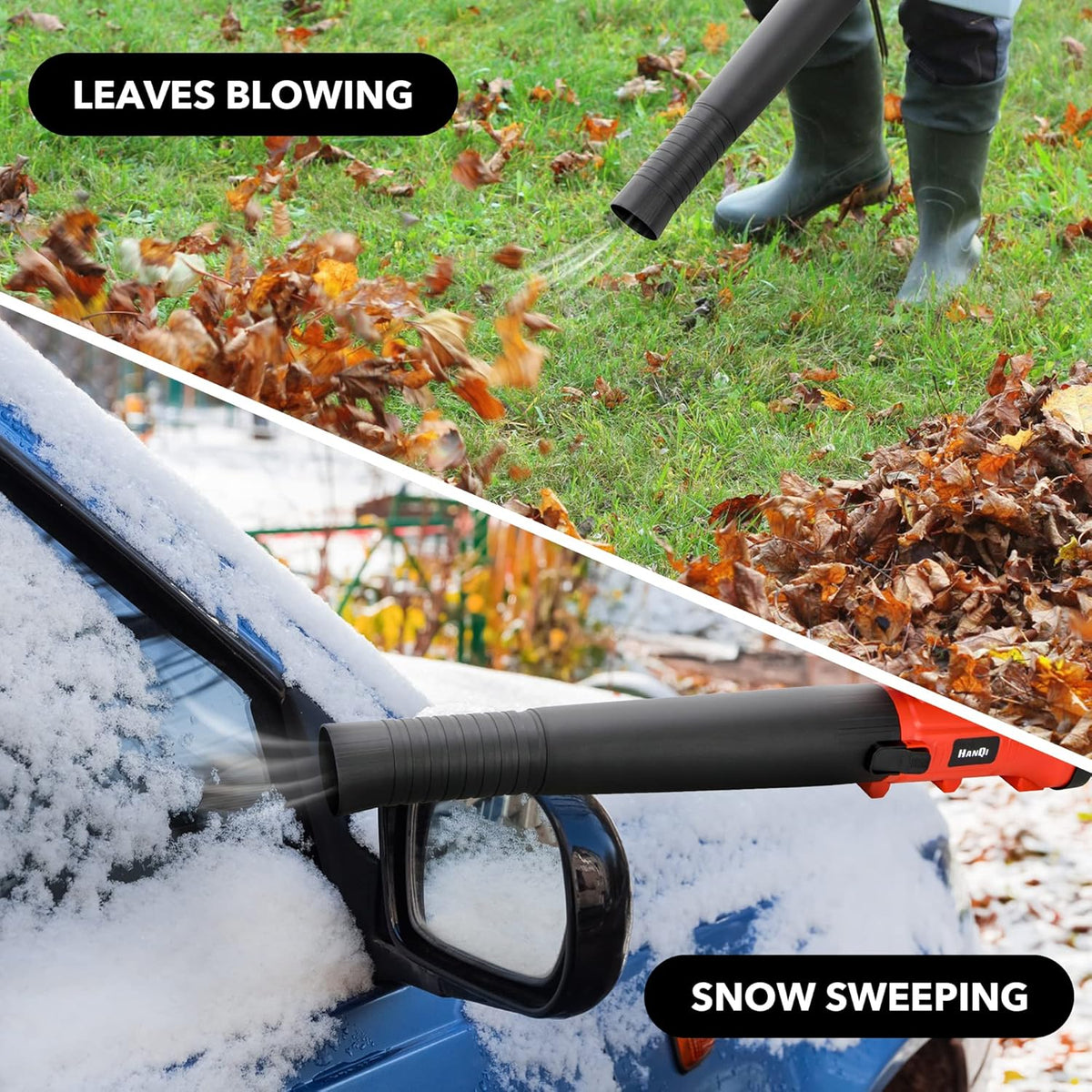 Cordless Handheld Leaf Blower with Battery & Charger L695