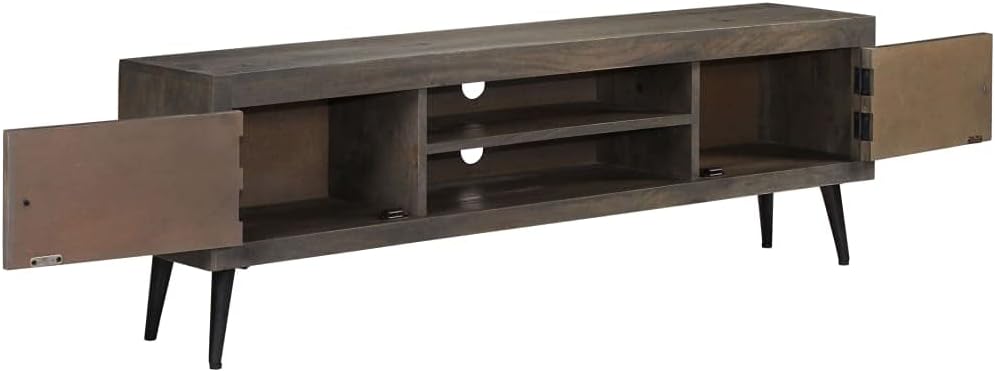 TV Cabinet Solid Mango Wood S453516