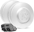 Carbon Front Rear Brake Rotors with Ceramic Brake Pads and Hardware Kit P43637