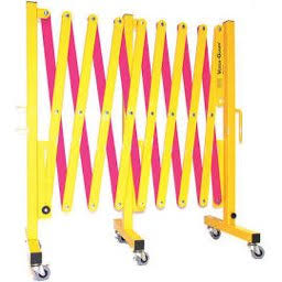 Expandable Barricade with Non-Marking 2 inch Casters C177490