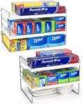 2 Pack Expandable Kitchen Wrap Organizer Rack I15980