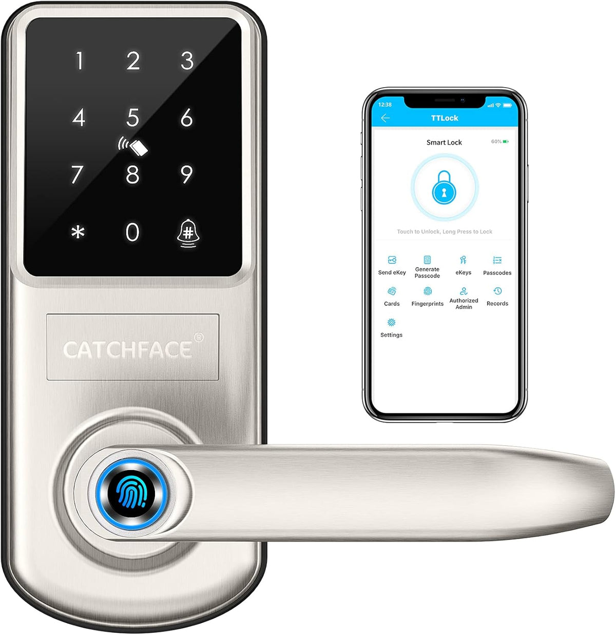 Smart Lock with Handle P85460