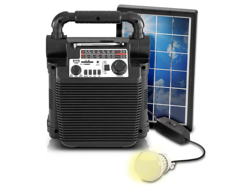 9-in-1 Solar Power Bank Speaker W57768
