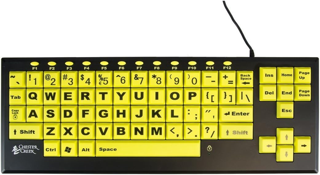 Yellow Keyboard K36339