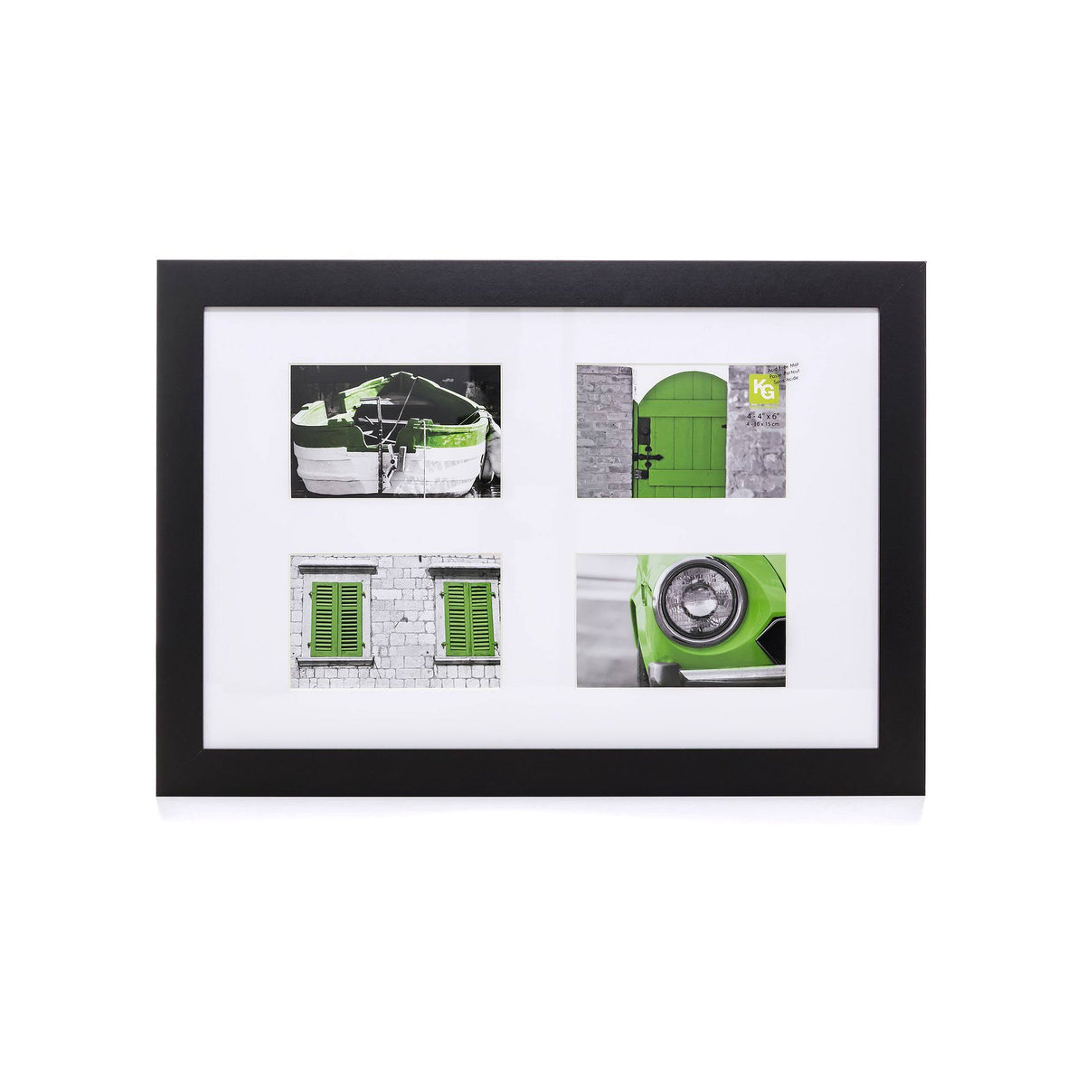 Black Collage Frame E42584