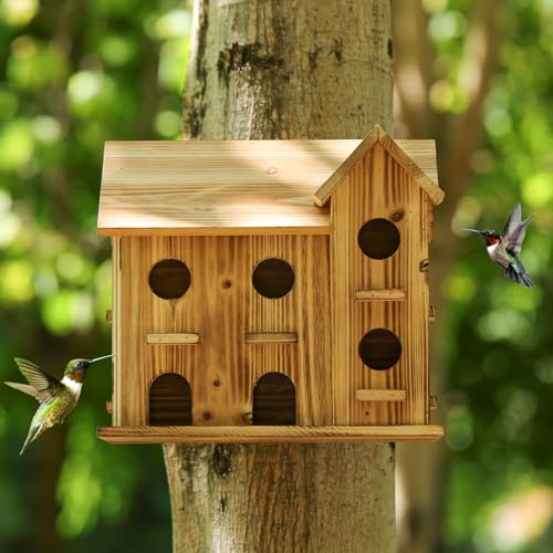 10 Hole Hanging Birdhouse Kit P4917