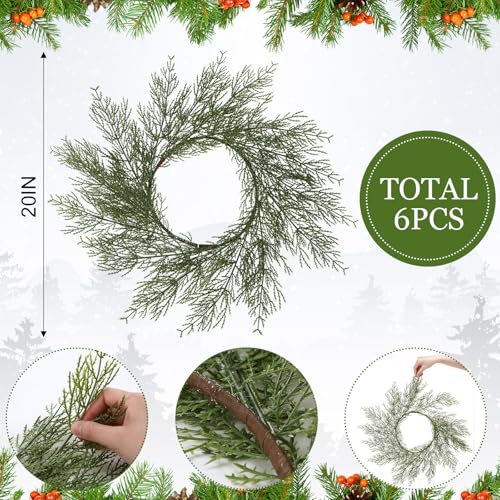 Round Christmas Placemats Set of 6 I753999