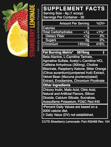 Blue Razz Flavored Pre Workout Powdered Drink Mix, 30 Servings E829