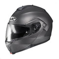 Solid Modular Motorcycle Helmet with Pinlock Shield, DOT Approved, Semi Flat Black, Medium B7916