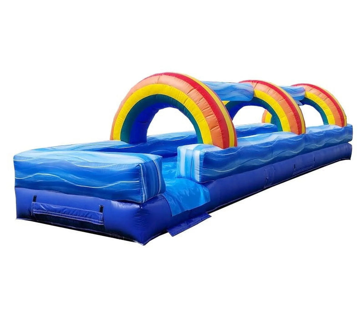 Blue Inflatable Slip n Slide with Blower W6850