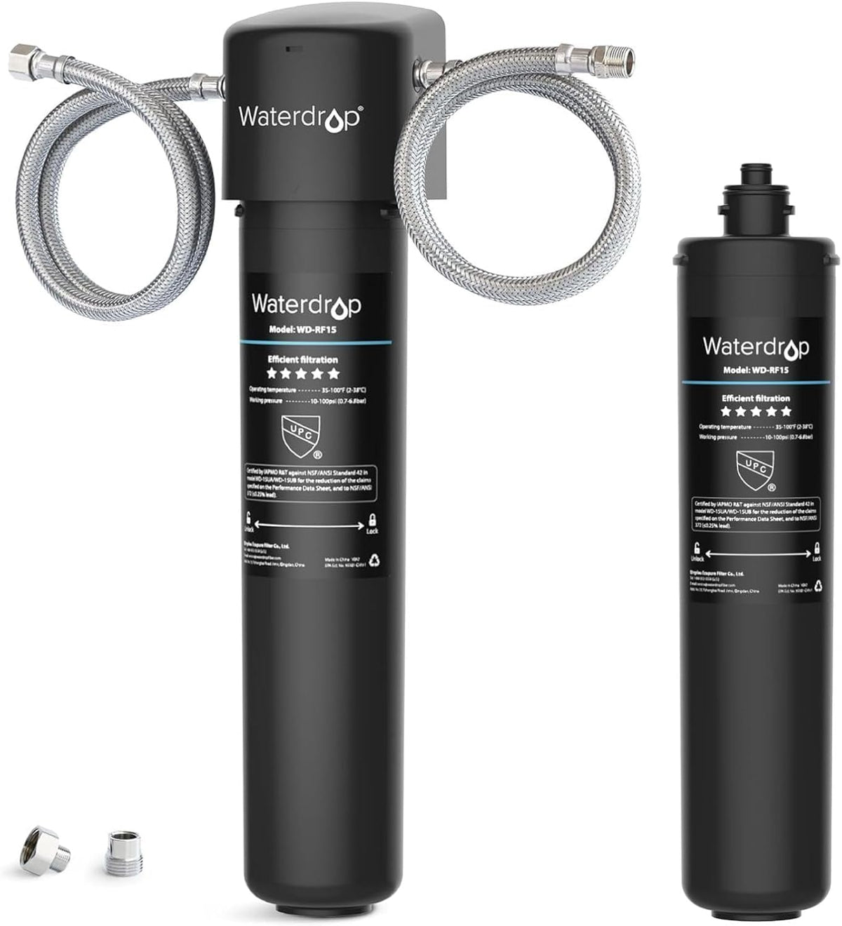 Under Sink Water Filter System and Replacement Filter Cartridge L7128