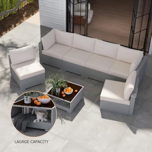 4 Seats Aluminum Outdoor Sofa Set with Coffee Table N380