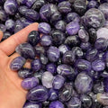 Natural Amethyst Rough Stone Crystal Quartz Mineral Specimen 100g Q620696