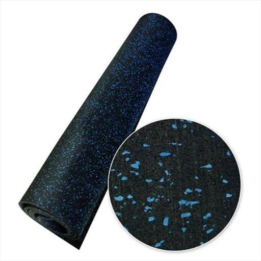 Blue Dot Recycled Rubber Flooring Rolls 156 x 48 x 0.19 in. P51128
