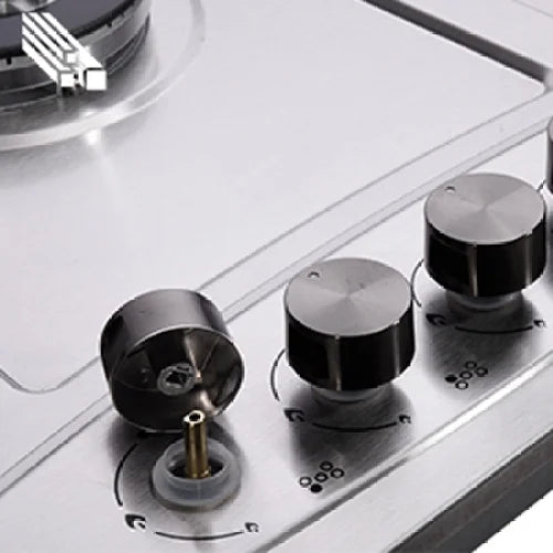 30" 5 Burner Built-in Stainless Steel Gas Cooktop with Griddle R68905