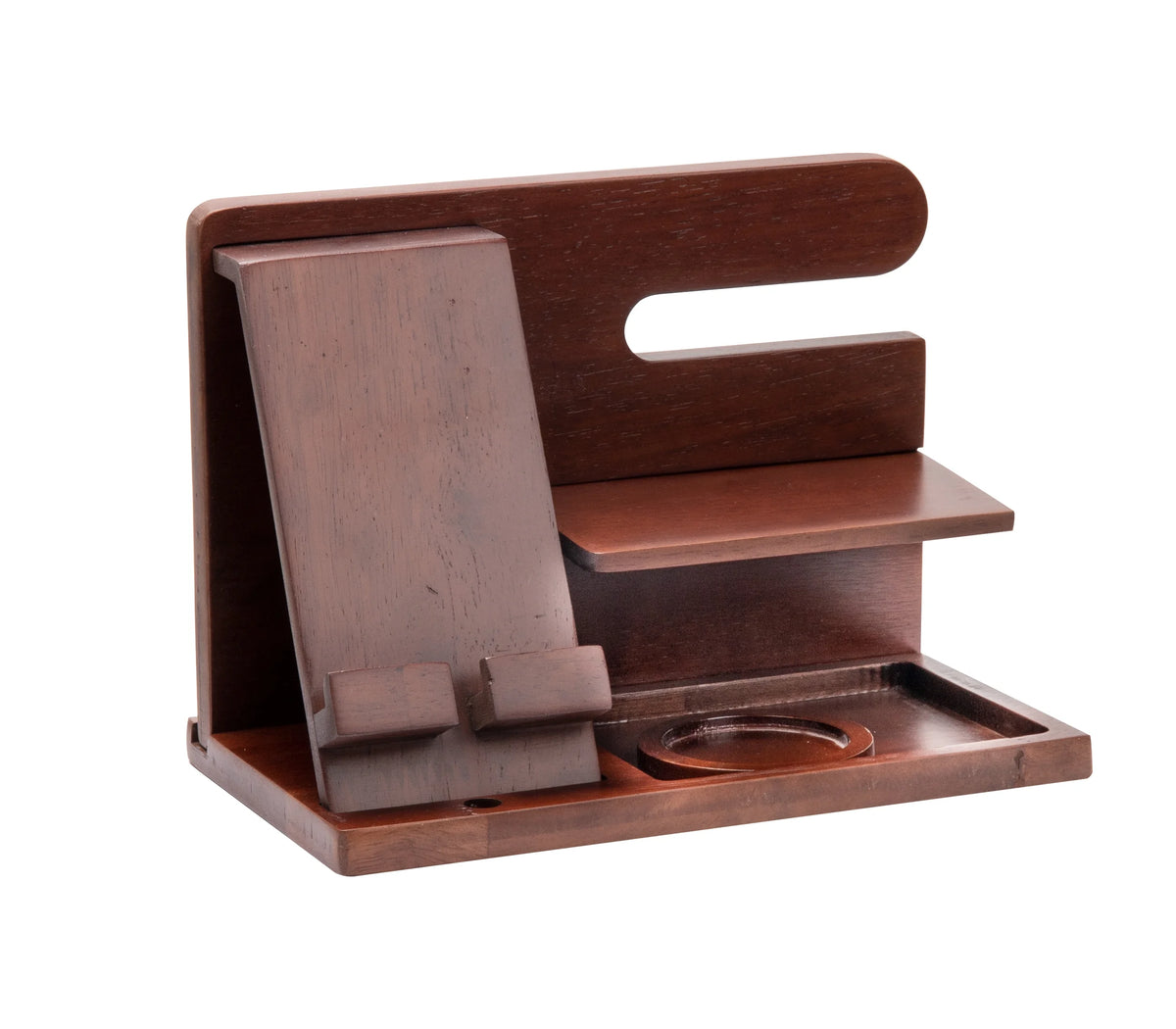 Wood Cell Phone Holder Organizer U911