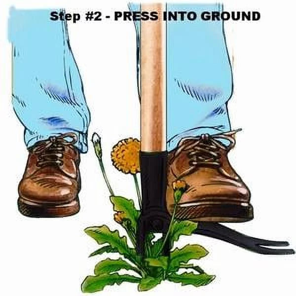 Stand Up Weed Puller Tool with Long Handle K9510