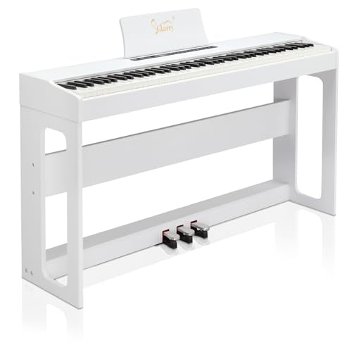 Black 88-Key Weighted Hammer Action Digital Piano U47283