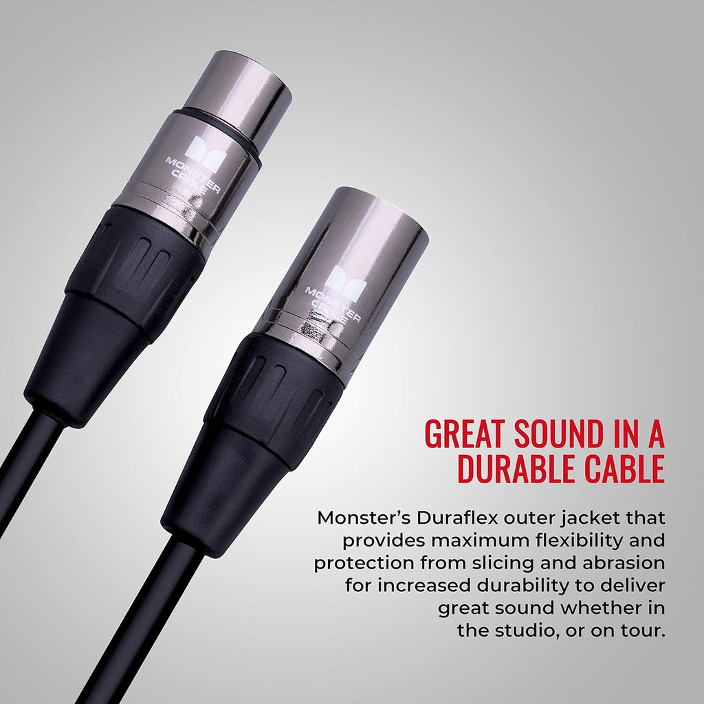 20 ft Silver Contact XLR Microphone Cable Pack of 2 L5663
