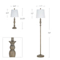 3-Pack Table and Floor Lamp Set W784679