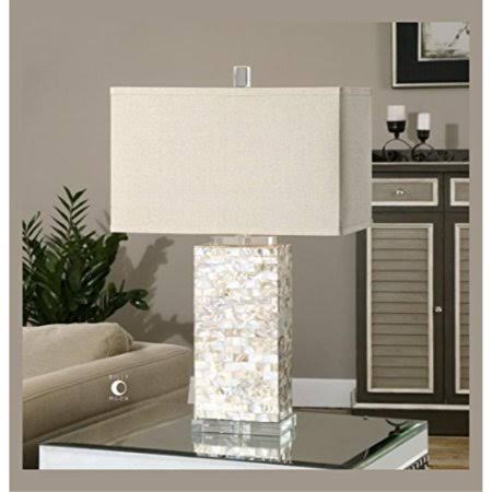 Capiz Shell Lamp B6629