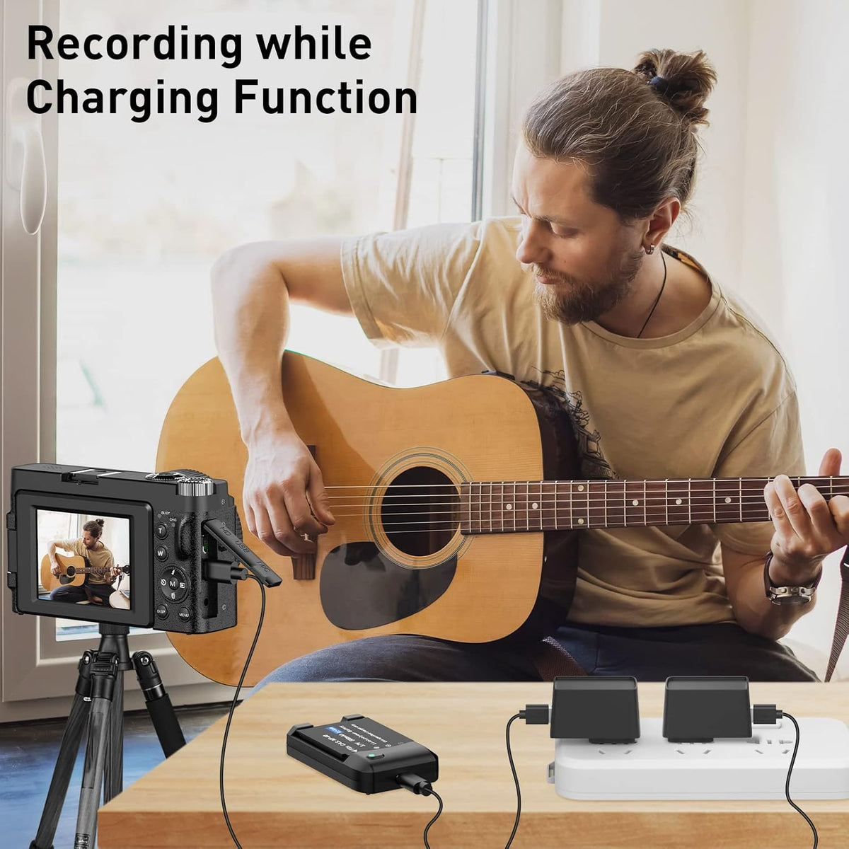 4K 48MP Digital Camera with Flip Screen WiFi L349