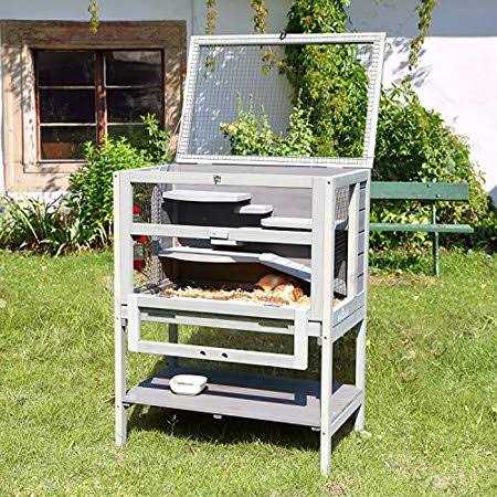 Hamster Cage with Metal Frame Pull Out Tray I207