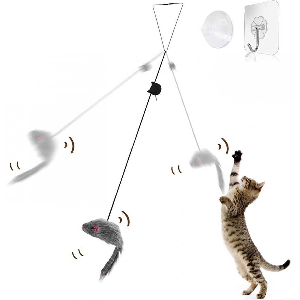 Hanging Door Cat Mouse Toys K2046