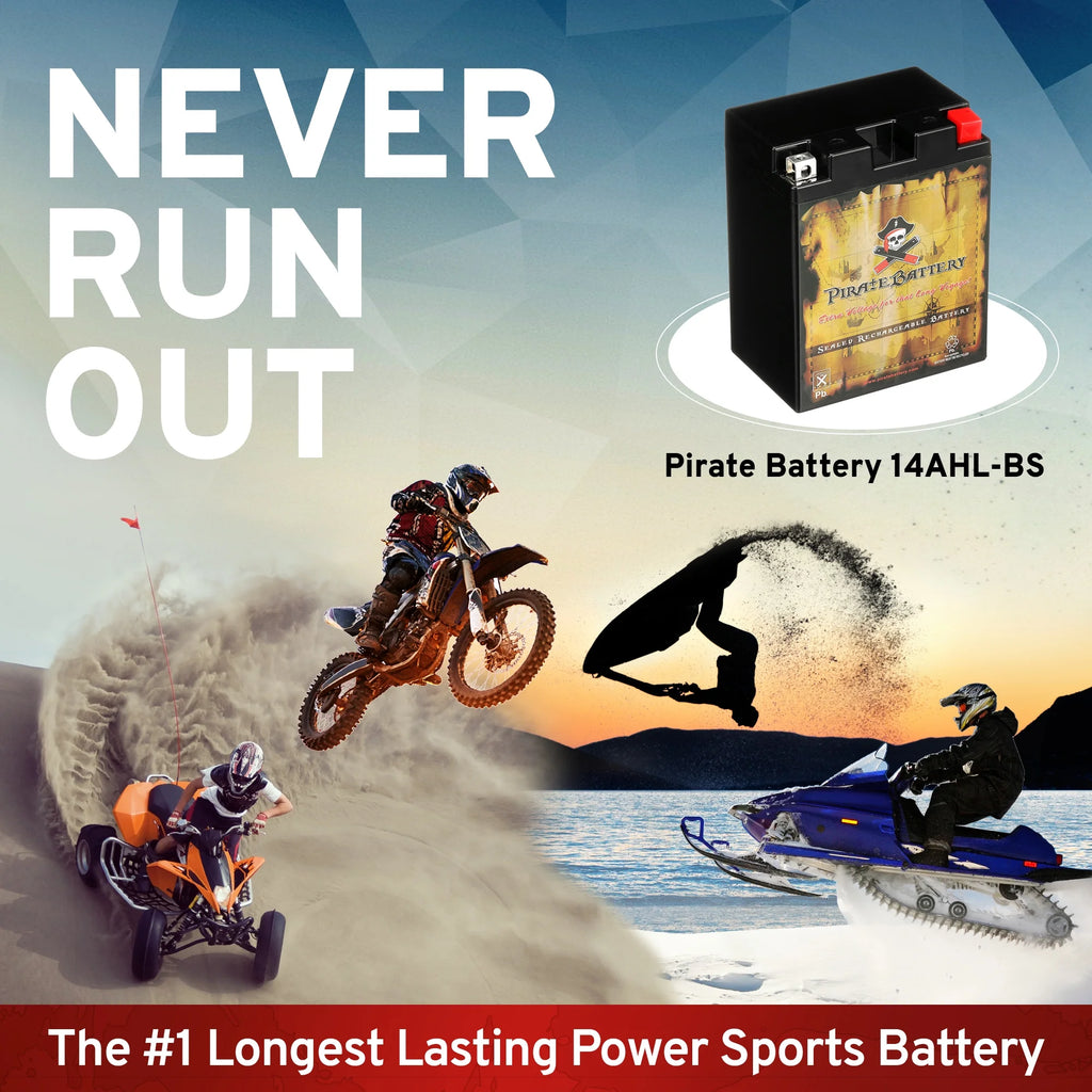 12 Volt 12 Ah 210 CCA Motorcycle Battery P865729