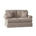 68x22 Flared Arm Loveseat P191