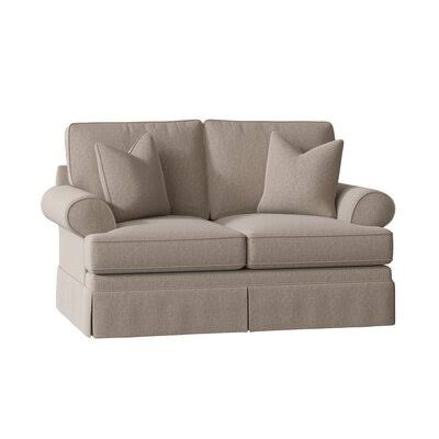 68x22 Flared Arm Loveseat P191