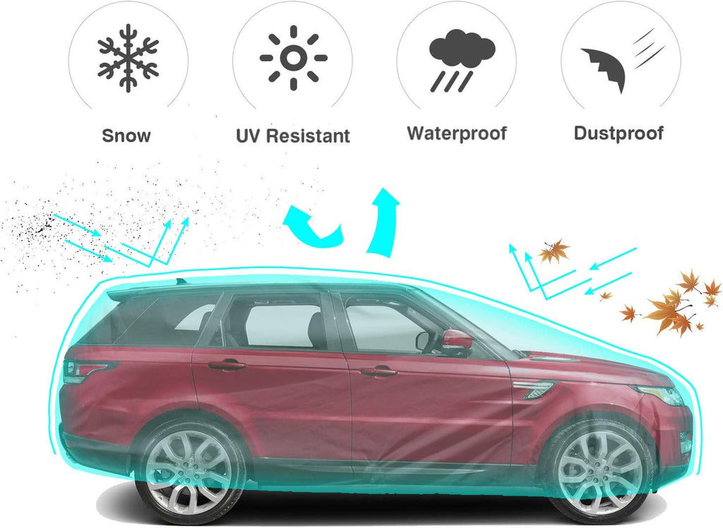 5 Layers Waterproof Breathable Truck Car Cover H728427