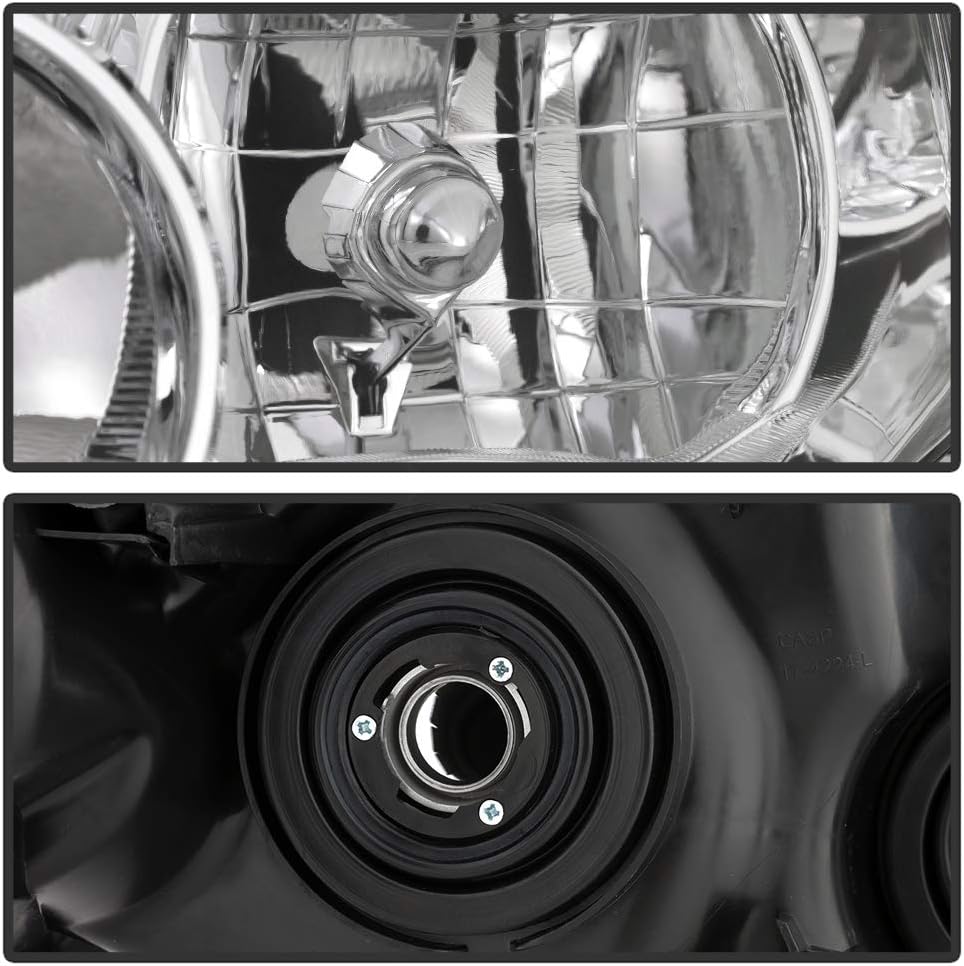 Chrome Housing Headlights Assembly for Toyota Corolla Q50979