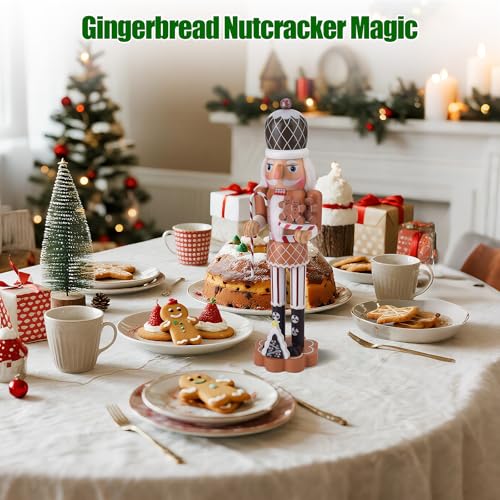 14.4 Inch Wooden Christmas Nutcracker Figure S9446
