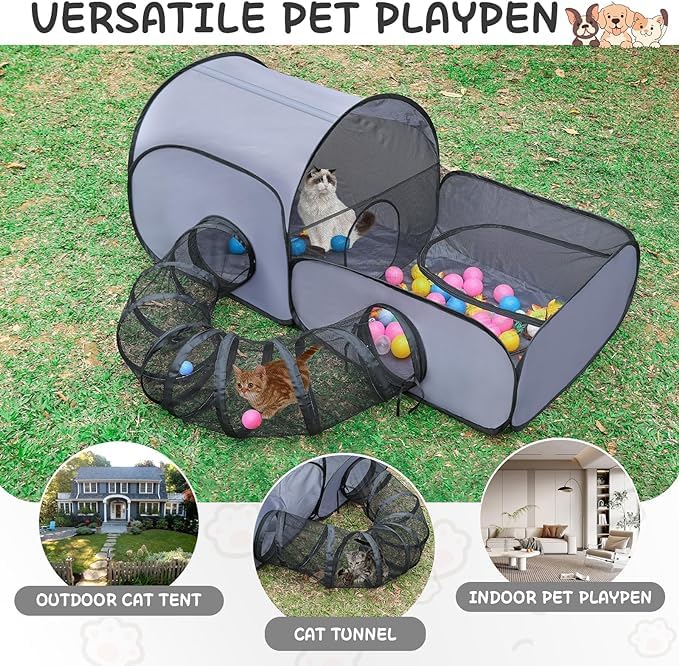 Portable Pet Playpen with Carry Bag O408