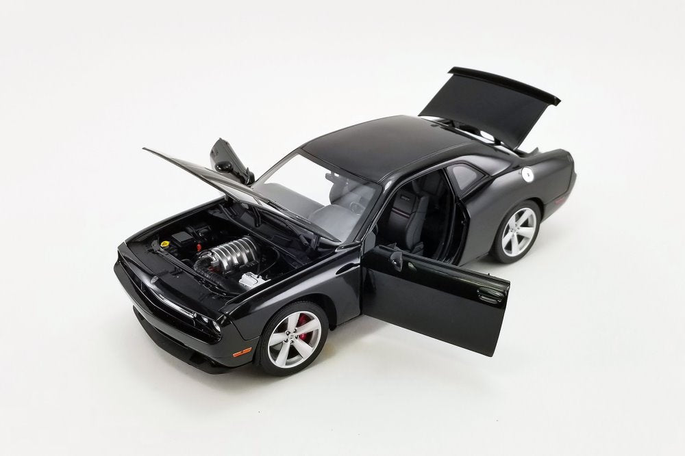 Matte Black 1/18 Scale Diecast Model Toy Car H886483