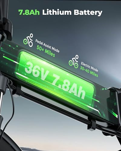 Folding Electric Bike 500W Motor 20 mph V92294