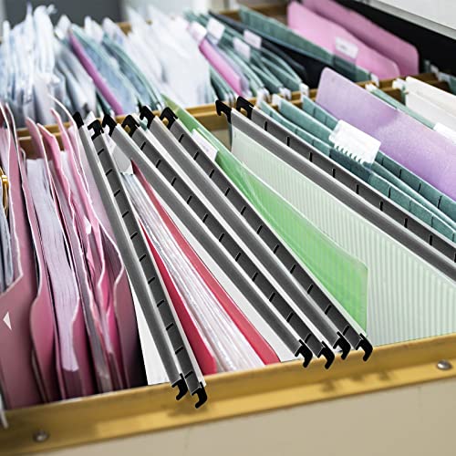 Clear Plastic Hanging File Folders (20, Transparent) E758326
