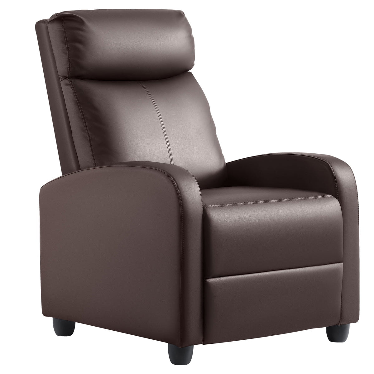 Brown PU Leather Recliner Chair R902073