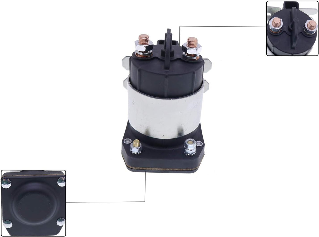 12V 200 Amp Heavy Duty Solenoid Pack of 2 S3355