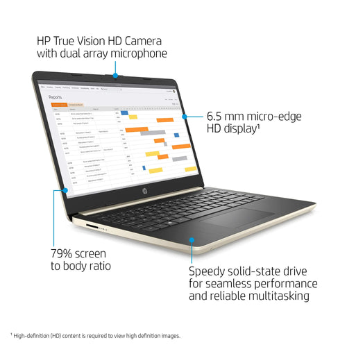 14'' HD Laptop Intel i3 8GB RAM 128GB SSD Windows 10 Pro Y505850