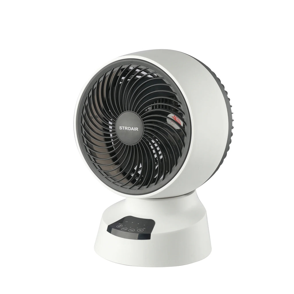 White Oscillating Table Fan P42166