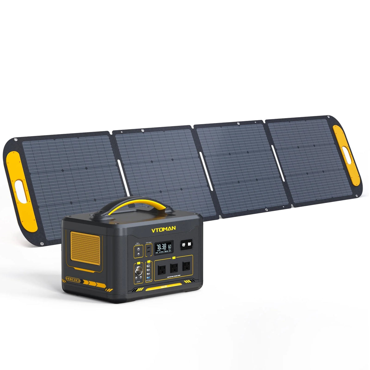 1800W Portable Power Station 1548Wh LFP Battery Generator A936