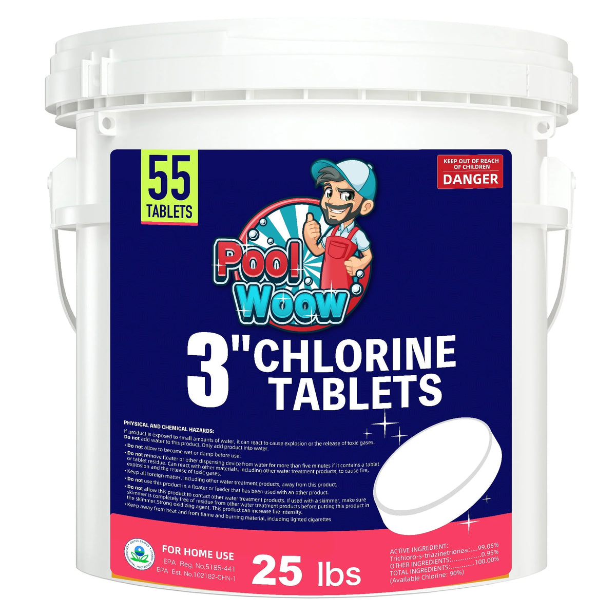 3 inch Chlorine Tablets B8852
