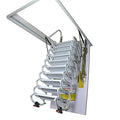 White 13 Steps Retractable Attic Ladder C52705