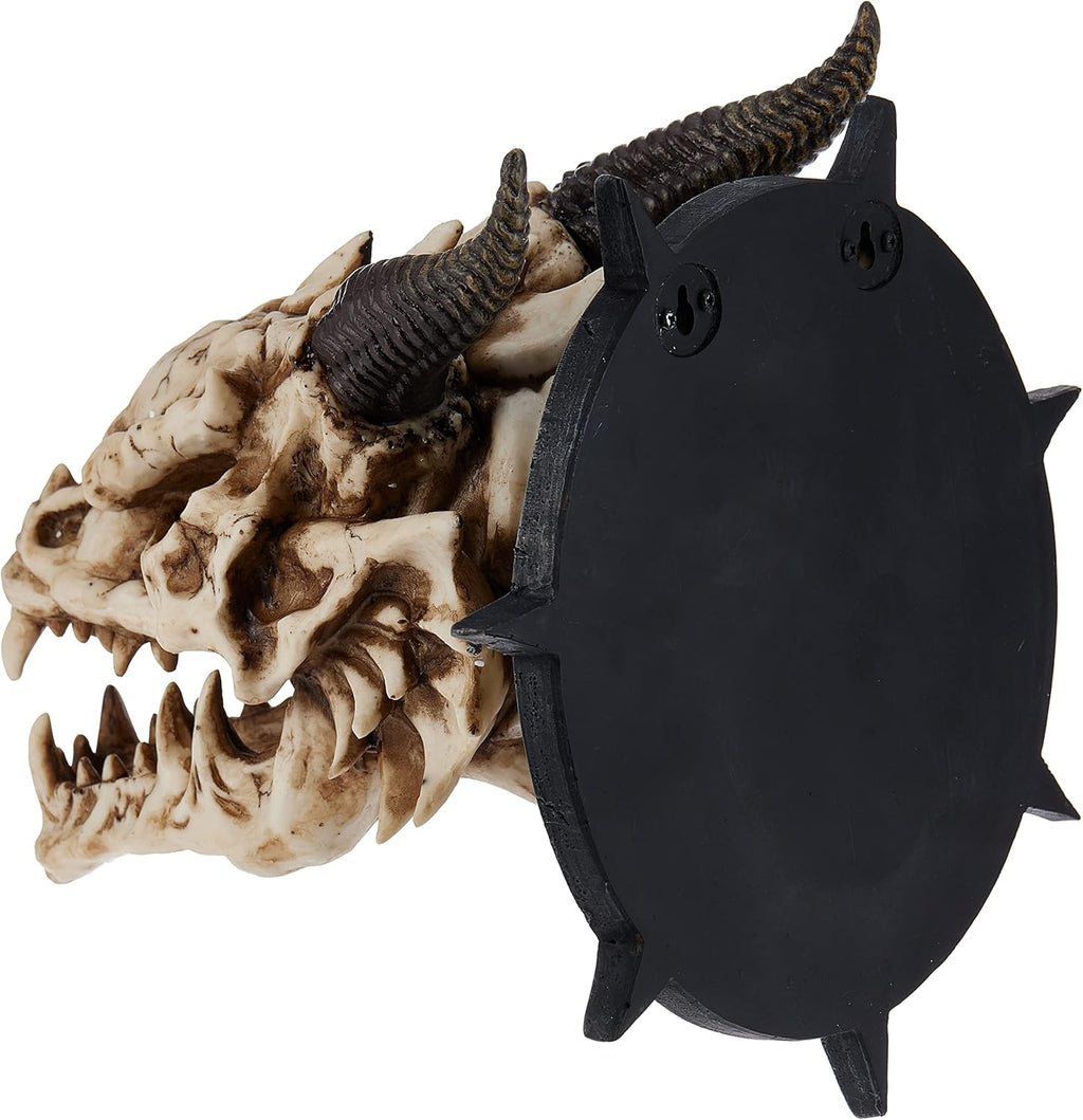 Horned Dragon Skull Wall Trophy F4516