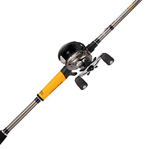 Low Profile Baitcast Reel and Fishing Rod Combo T699488