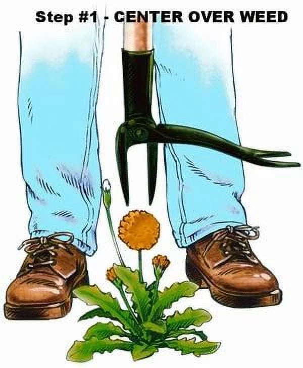 Stand Up Weed Puller Tool with Long Handle K9510