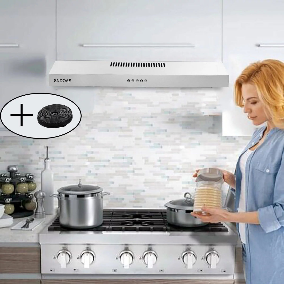 30-inch Stainless Steel Under Cabinet Range Hood Z23334