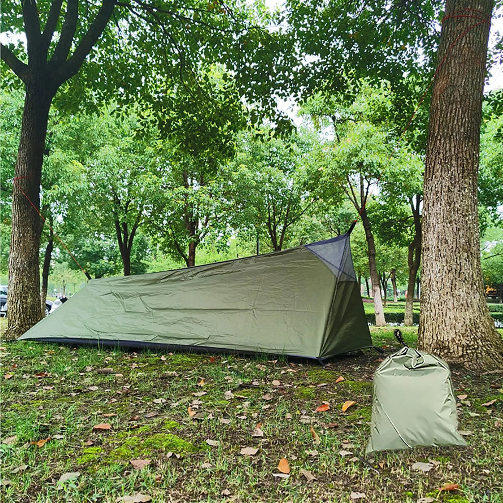 Green Ultralight Waterproof Backpacking Tent E507